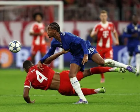 Chelsea's manager explodes after Bayern Munich center-back Tah avoids dismissal during UCL loss